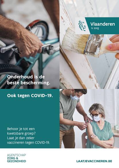 Onderhoud is de  beste bescherming. Ook tegen COVID-19.